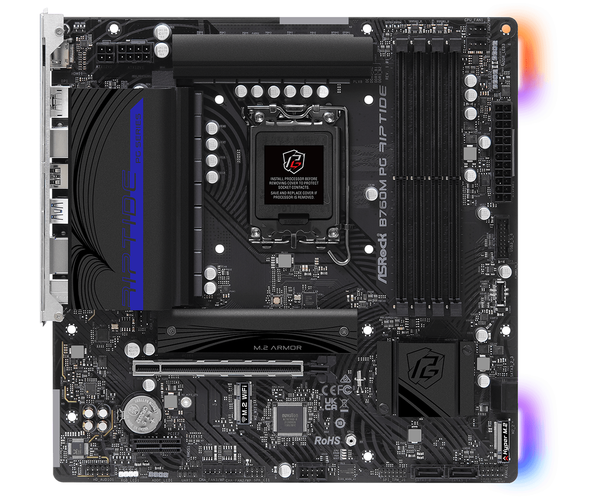 B760M PG Riptide Motherboard